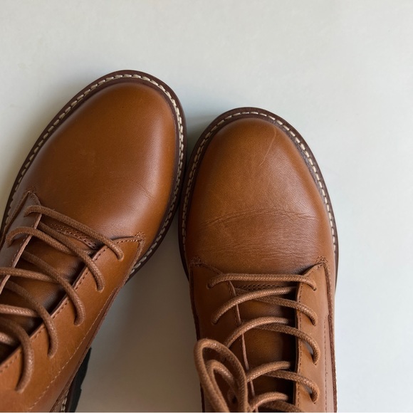 Madewell The Citywalk Lugsole Lace-Up Boot in Leather - Picture 6 of 9